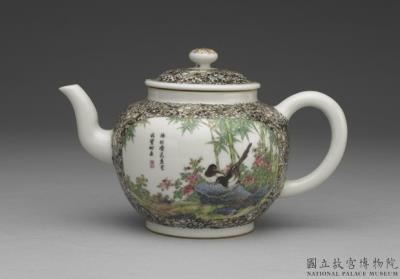 图片[2]-Pot with two quails in falangcai painted enamels, Qing dynasty, Yongzheng reign 1723-1735-China Archive